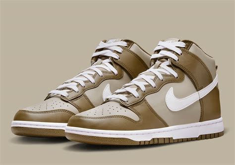 nike high dunk mocha